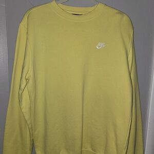 Nike Yellow Sweatshirt